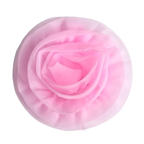 Handgefertigte Big Brosche Kleidungskleiddekorationen Polyester Textur Für Passende Outfits Oder Verbesserung Der Innenräume Übergroße Corsage von Zkydhbd