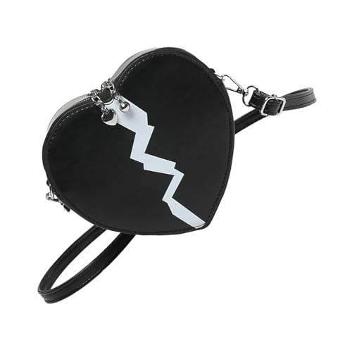 Herzförmige Botenbag Für Frauen Alltag Fashion Crossbody Pendel Telefon Schöne Schulter Frauen Mode Schulter Alltag Herzförmiges Crossbody Handy von Zkydhbd