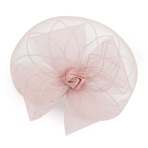 Klassische Retro Braut Hair Hoop Kopfschmuck Zartes Netz Perfekt Für Vintage Themenpartys von Zkydhbd