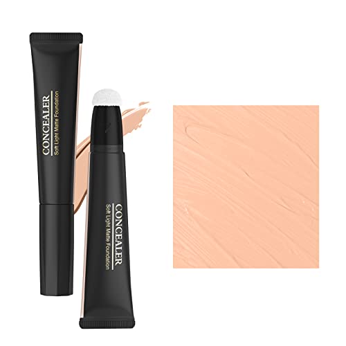 Kontur Schönheit Zauberstab Flüssiges Gesicht Concealer Konturstift Mit Kissen Applikator Hochabdeckung Natürlicher Finish Flüssigkonturstift Mit Schwamm Flüssig Konturstab Make Up von Zkydhbd