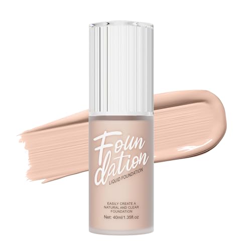 Matte Concealer Ölkontrolle Flüssigkeits Make Up Feuchtigkeit Und Wasserdichte Formel Für Frauen Girls Einfache Mischformel von Zkydhbd
