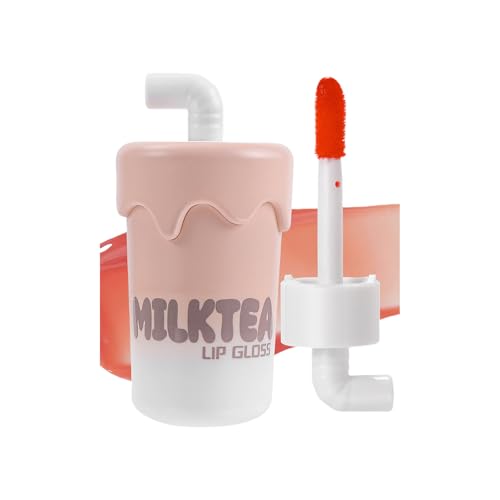 Matte Flüssige Lippenstift Lipglasur Färbung Milchtea Glänzend Feuchtigkeitsspendende Farbtöne Schöne Make Up Versorgung Für Frauen Flüssiger Lippenstift Leichte Matte Tints Milktea Gloss Glaze von Zkydhbd