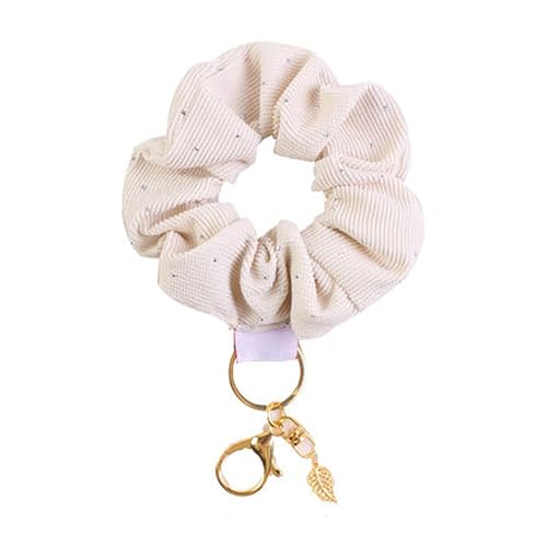 Zkydhbd Mehrzweck Druck Scrunchie Armband Keyring Fits Hair Band Accessoire Für Stilvolle Outfits Komfort Vielseitiges Haarzubehör von Zkydhbd