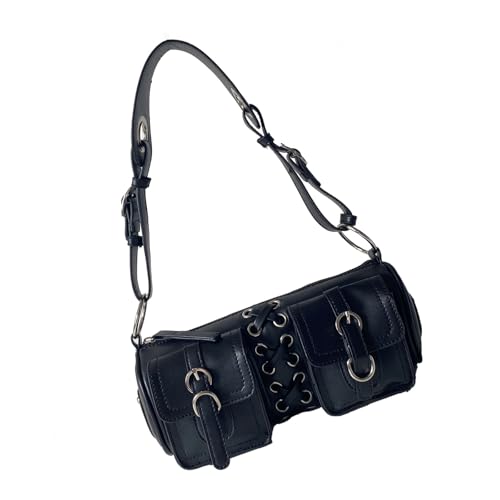 Mode Stile Zylinderumhängetasche Mit Doppelten Taschen PU Lese Unterarmtasche Arbeit Handtasche Für Trendige Frauen Zylinderformbeutel Mode Stile Zylinderumhängetasche Mit Doppelten Taschen PU Lese Unterarmtasche Arbeit Handtasche Für Trendige Frauen Zylinderformbeutel von Zkydhbd