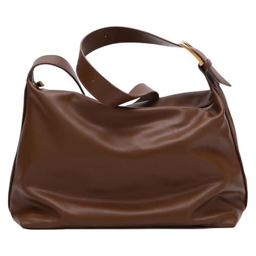 Mode Tägliche Umhängetasche PU Leder Solid Farbe Große Kapazität Crossbody Handtasche Mit Geräumigen Fächern PU Leder Crossbody Tasche von Zkydhbd