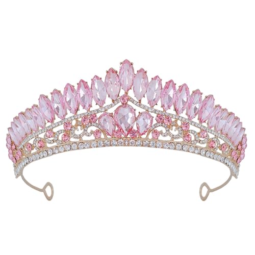 Modische Haarbandhaardekoration Schimmernde Strasskronen Kronen Hochzeitskleid Accessoires Frauen Kopfbedecker Ornament Kristall Kopfbedeckung Modische Haarbandhaardekoration Schimmernde Strasskronen Kronen Hochzeitskleid Accessoires Frauen Kopfbedecker Ornament Kristall Kopfbedeckung von Zkydhbd