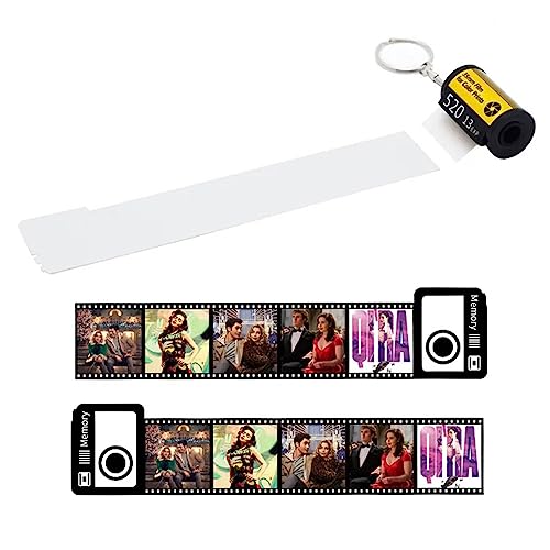 Personalisierte Filmrolle Schlüsselbund Kamera Roll Fotos Schlüsselrolle Geschenk Für Weihnachtsliebhaber Geschenk Wärme Übertragungsfilm Schlüsselbund Wärmeübertragung Film Schlüsselbund Keychain von Zkydhbd