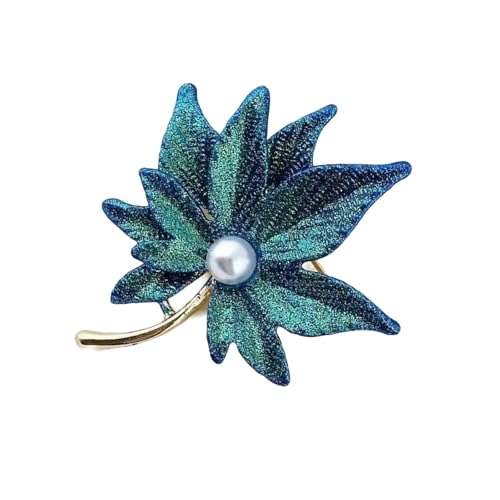 Raffinierte Maple Blatt Emaillierte Nadelleglegierung Kleidungsstück Accessoire Accessoires Mode Schmuck Für Kleidermäntel Frauen Ahornblatt Pin von Zkydhbd