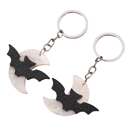 Robustes Acrylfledermausschläger Fledermaus Keychains Tragbarer Modeschlüsselhalter Accessoire Für Schlüssel Und Taschen Dekoration Täglich Verwenden Modische Personalisierte Schlüsseldekoration von Zkydhbd