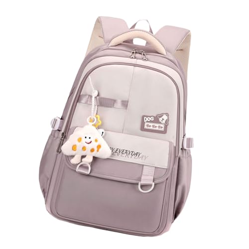 Zkydhbd Rucksack Mit Großer Kapazität Für Jugendliche Mädchen Ästhetische Schultasche Mit Zeichentrickzauber Für Mittlere Und Hohe Schüler Middle Girls Rucksack von Zkydhbd