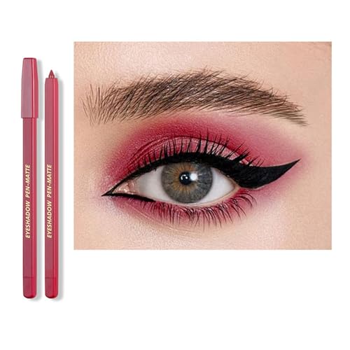 Schimmer Glänzen Gel Augenstift Pen Glitzer Eye Liner Schatten Stifte Farbenfrohe Augen Make Up Stift Für Frauen von Zkydhbd