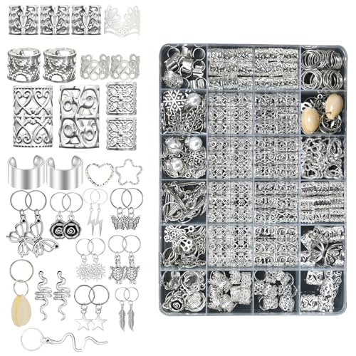 Skelett Schlange Haarperlen Losen Spulen Haarschmuck Für Geflecht Haarringe Dreadlock Perlengeflecht Ringe Haare Clip Flecht Clip Haarperlen Für Kinder Girls Braids Skelett Schlange Haarperlen Losen Spulen Haarschmuck Für Geflecht Haarringe Dreadlock Perlengeflecht Ringe Haare Clip Flecht Clip Haarperlen Für Kinder Girls Braids von Zkydhbd