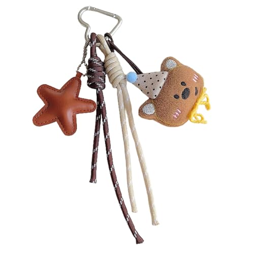 Stilvoller Bärer Plüschschlüsselkettenbeutel Charm Bag Anhängerpendellünste Erklärungen Für Diejenigen Die Cartoon Und Beruhigen Designs Mode Bag Charme Schätzen von Zkydhbd