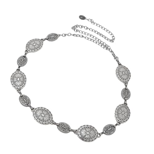 Stylish Inspirierte Metall Taille Kette Einstellbare Ethnische Stile Belt Urlaubsreisen Accessoires Für Trendsetters Metall Taille Kette von Zkydhbd