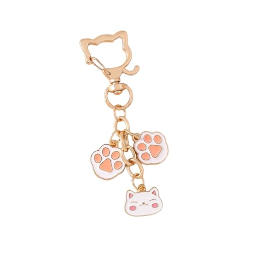 Unique Cats Print Charm Student Bag Decoration Bags Anhänger Verleiht Den Taschenschlüsseln Oder Auto Innenräume Katzen Themenmotional Car Ornament von Zkydhbd