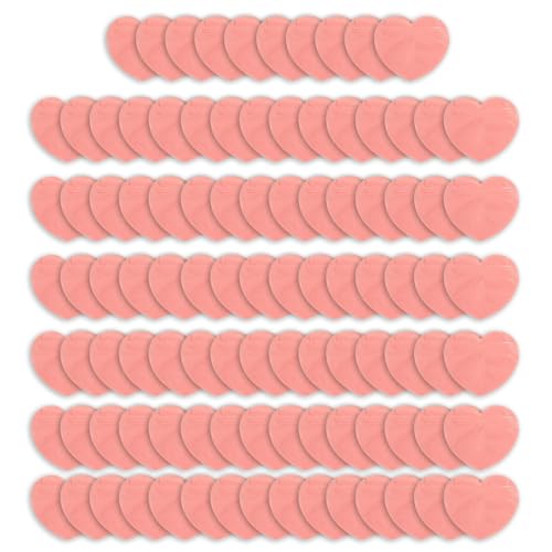 Zkydhbd 100pcs Praktische Reißverschluss Lock Herz Tasche Für Schmuck Speicherstaubdichte Multifunktional Verpackungsbeutel Organisation Hochzeit Schmucklager Und Ausstellungssäcke von Zkydhbd