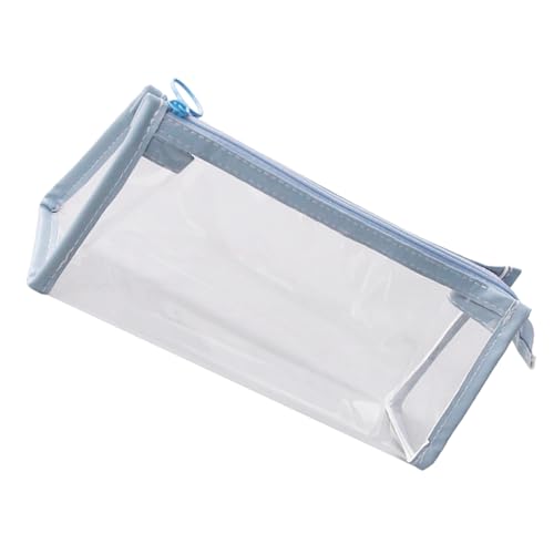 Zkydhbd Ästhetischer Bleistiftkoffer Praktischer Stift Klare Beutel Große Kapazitätsbeutel Make Up Schulbüro Liefert Einfache Ästhetische Großkapazität Klar von Zkydhbd