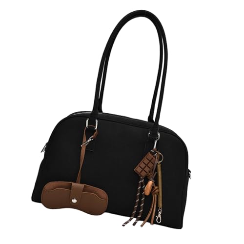 Zkydhbd Achselhöhle Mit Großer Kapazität Für Frauen Bowling Stilvolle Pendelpendel Retro Schulter PU Leder Achsel Frauen Mode PU Leder Achselgrüns Schulter Großer Kapazität von Zkydhbd