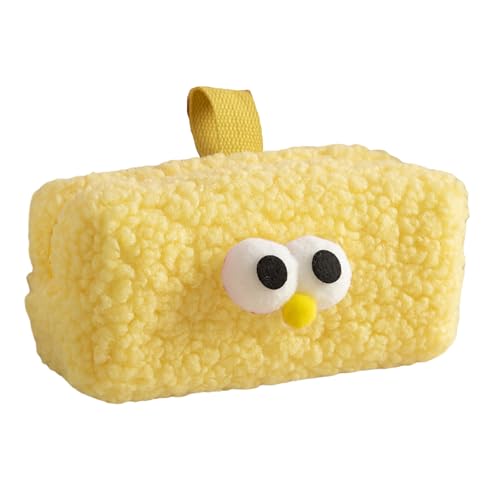 Zkydhbd Bleistiftkoffer Mit Großer Kapazität Furry Stiftbeutel Tragbare Organisatoren Bag Travel Cosmetic Storage Bag Plush Stifte von Zkydhbd