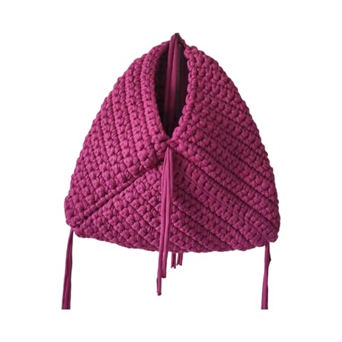 Zkydhbd Bunte Polyester Moderne Satchel Verstärkte Kanten Dreieckige Basis Kompakte Abendbetasche Mode Handtasche Für Frauen Moderne Dreieckige Abend Geldbeutel von Zkydhbd