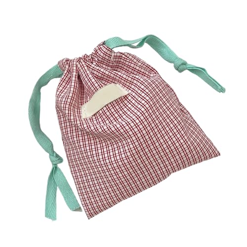 Zkydhbd Draw String Kosmetikbeutel Tragbare Make Up Plaids Lippenstift Aufbewahrung Toilettenwaschanwäsche Schmuck Organisatoren Plaids Kosmetische Reisetilm Toilettenkoffer Make Up Für Frauen von Zkydhbd