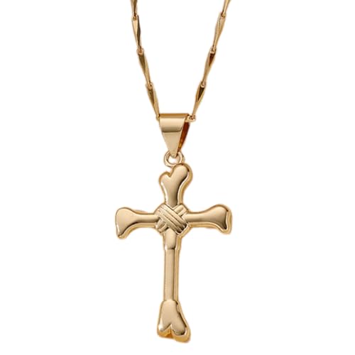 Zkydhbd Einstellbare Kettenkreuze Angehender Halskette Accessoire Für Männer Und Frauen Kupfer Vielseitiger Modezubehör Einstellbare Halskette Kette von Zkydhbd