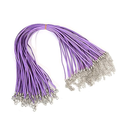 Zkydhbd Einstellbare Verschluss Suedes Seil Leichte Samtkette Hummerverschlusskabel Für Schmuck Halskette Und Verstellbare Verschluss Suedes Seil Erwachsene Kinder von Zkydhbd