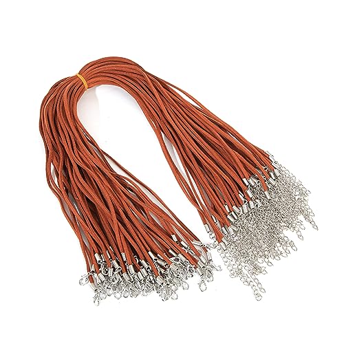 Zkydhbd Einstellbare Verschluss Suedes Seil Leichte Samtkette Hummerverschlusskabel Für Schmuck Halskette Und Verstellbare Verschluss Suedes Seil Erwachsene Kinder von Zkydhbd