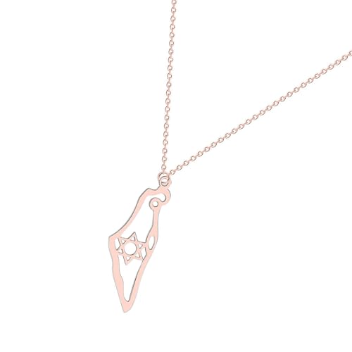 Zkydhbd Einzigartige Kartenanhänger Halskette Einstellbare Länge Schlüsselbeinkette Sechs Pointer Sterncharm Heckkettenschmuck Für Party Unisex Map Anhänger Zkydhbd Einzigartige Kartenanhänger Halskette Einstellbare Länge Schlüsselbeinkette Sechs Pointer Sterncharm Heckkettenschmuck Für Party Unisex Map Anhänger von Zkydhbd