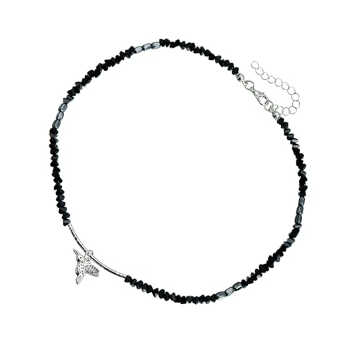 Zkydhbd Eleganer Vogelcharme Halskette Minimalistische Design Verstellbarer Kettenkettenleichter Neckketten Schmuckgeschenk Für Geliebte Verstellbare Ketten Bird Neckkette von Zkydhbd