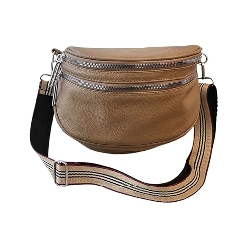 Zkydhbd Elegant Wide Gurt Umhängetasche Leichtes Freizeit Crossbod von Zkydhbd