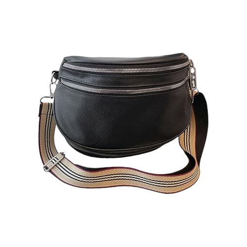 Zkydhbd Elegant Wide Gurt Umhängetasche Leichtes Freizeit Crossbod von Zkydhbd
