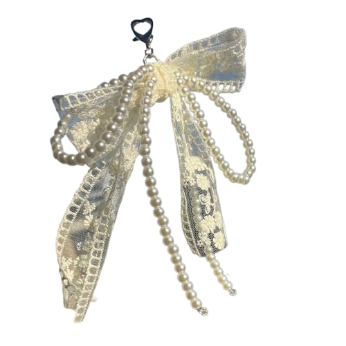 Zkydhbd Elegante Bowknot Schlüsselkette Vielseitige Schlüsselschmuck Trendy Bowknot Schlüsselhalter Für Mode Stürmerinnen Frauen Schlüsselbund von Zkydhbd