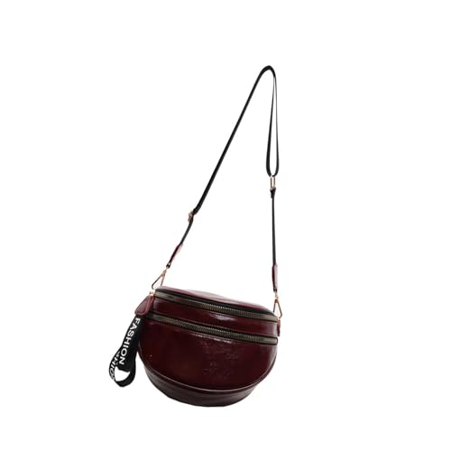 Zkydhbd Elegante Frauen Crossbody Tasche Mit Mehreren Tragestilen PU Leder Umhängetaschen Satchel Für Arbeit Oder Freizeit Umhängetasche von Zkydhbd