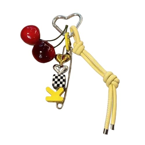 Zkydhbd Elegante Kirschen Anhänger Schlüsselringe Schöne Kirschen Schlüsselketten Verzierung Legierung Und Lederschlüsselanhänger Für Haltbarkeit Neuheit Schlüsselbund Geschenk Zkydhbd Elegante Kirschen Anhänger Schlüsselringe Schöne Kirschen Schlüsselketten Verzierung Legierung Und Lederschlüsselanhänger Für Haltbarkeit Neuheit Schlüsselbund Geschenk von Zkydhbd