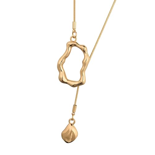 Zkydhbd Elegante Unregelmäßige Geometrische Halskette Moderne Unregelmäßige Geometrische Anhänger Stilvolle Pulloverkette Accessoire Handmade Handgefertigt Zkydhbd Elegante Unregelmäßige Geometrische Halskette Moderne Unregelmäßige Geometrische Anhänger Stilvolle Pulloverkette Accessoire Handmade Handgefertigt von Zkydhbd