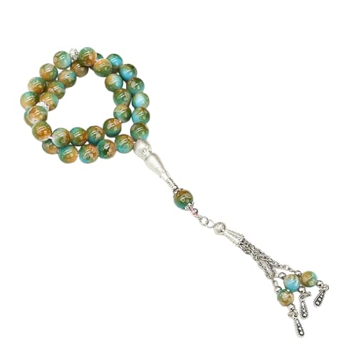 Zkydhbd Exquisite Perlen Armband Gebetskette Armband Gebetsperlen Armband Mode Handgelenk Schmuck Geeignet Für Religiöse Ereignisgebetsraum Dekoration von Zkydhbd