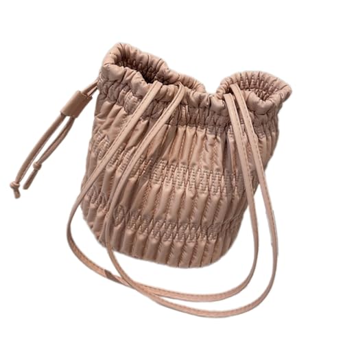 Zkydhbd Falten Achselhöhlen Tasche Für Frauen Handtasche Einfache Schulter PU Leder Achsel Achsel Schaufel Mode Pendeln Frauen Achselhöhle Handtasche Falten Schulter PU Leder Unterarm von Zkydhbd