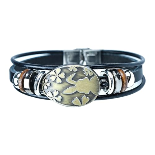 Zkydhbd Festliche Osterkaninchen Und Eier Gewebtes Armband Einzigartige Handgewebte Osterkaninchen Und Eierarmband Für Modebegeisterte von Zkydhbd