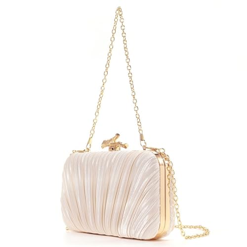 Zkydhbd Frauen Abendbeutel Clutches Geldbörse Kette Gurt Schulter Crossbody Elegantes Bankett Retro Handtasche Für Party Hochzeit Frauen Abendkette Gurt Schulter Crossbody Elegante Kupplung Geldbörse von Zkydhbd