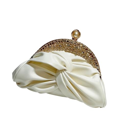 Zkydhbd Frauen Abendtasche Strasssteine Crossbody Mit Kettenpu Leder Schulter Handtasche Für Hochzeit Frauen Bankett Rasshause Schulterkettenriemenhandtasche Party Party von Zkydhbd