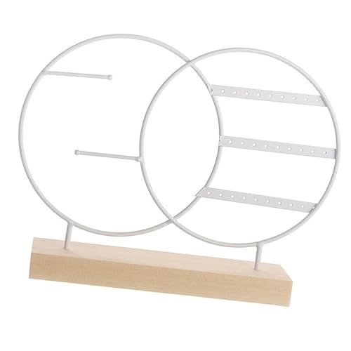 Zkydhbd Frauen Accessoires Metall Schmuckständer Schmuckstücke Display Rack Stylish Ohrringe Armband Ringe Ausstellung Stand Home Accessoire Rack von Zkydhbd