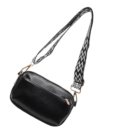 Zkydhbd Frauen Lässige Handtasche Einfache Umhängetasche PU Leder Pendeln Mode Crossbod von Zkydhbd