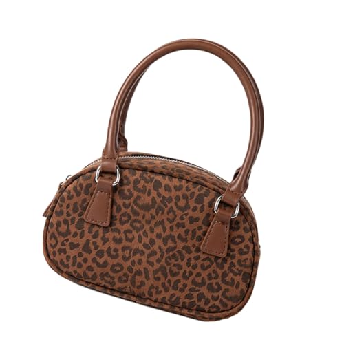 Zkydhbd Frauen Leoparden Print Crossbody Taschen Retro Square Bag Retro Schulterbeutel Handtasche Tasche Satchel Für Den Täglichen Gebrauch Stilvolle Alltagstasche von Zkydhbd