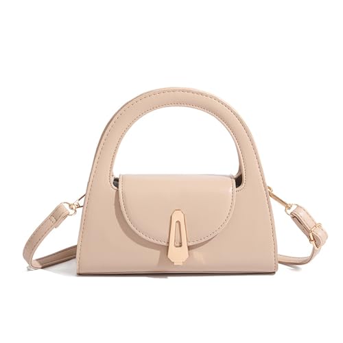 Zkydhbd Frauen PU Leder Abend Handtasche Kleine Geldbörse Retro Umhängetasche Top Trendy Crossbody Für Arbeit Frauen Retro Crossbody Top Abend Handtasche Trendige Schulter von Zkydhbd