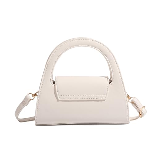 Zkydhbd Frauen PU Leder Abend Handtasche Kleine Geldbörse Retro Umhängetasche Top Trendy Crossbody Für Arbeit Frauen Retro Crossbody Top Abend Handtasche Trendige Schulter von Zkydhbd