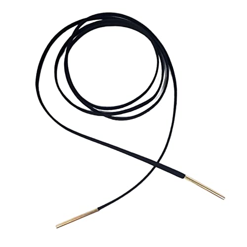 Zkydhbd Frauen Schwarzer Samt Langer Halshöhe Sortierter Stil Langkettige Quasten Wickeln Halskette Girls Party Decor Seilkette Für Frauen Mode Schmuck von Zkydhbd