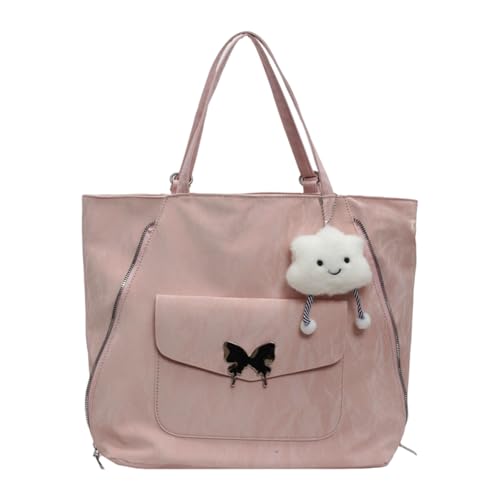 Zkydhbd Frauen Tasche Große Kapazität Rucksack Achselhöhle Stilvolle Schulter Einfache Pendelpendeleinkäufe Frauen Schulter Große Kapazität Rucksack Achselhilfe Handtasche von Zkydhbd