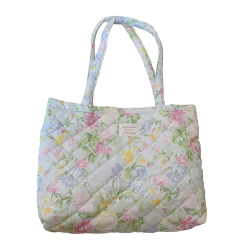 Zkydhbd Frauen Tasche Mit Großer Kapazität Achselhöhle Französische Stil Schulter Gesteppte Pendelpendeleinkäufe Schülern Frauen Schulter Große Kapazität Achselhaut Gesteppte Handtasche Pendeln von Zkydhbd