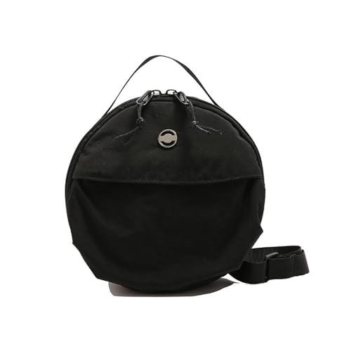 Zkydhbd Frauen Umhängetasche Kleine Runde Koreanische Stile Crossbody Schöne Boten Nylon Handtasche Telefonspeicher Geldbeutel Schöner Crossbod von Zkydhbd